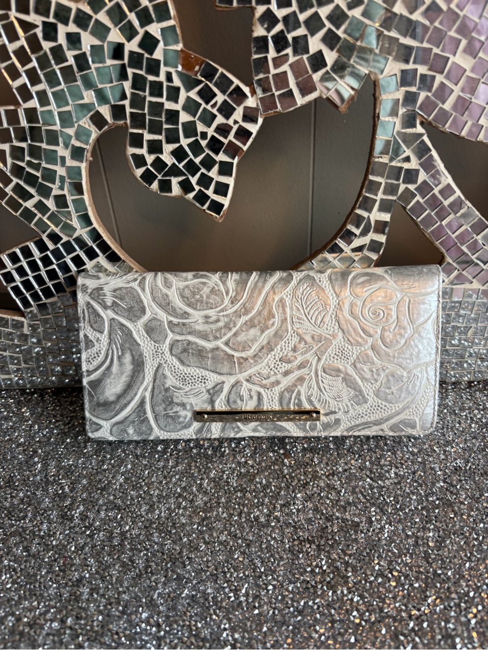 🎀Brahmin Ady White Assorted Leather Wallet